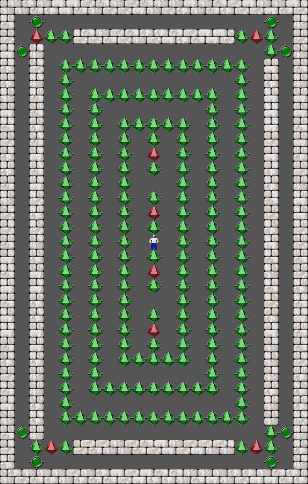 Sokoban Mass Remodel level 2276